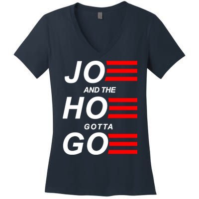 Joe And The Hoe Gotta Go Women's V-Neck T-Shirt