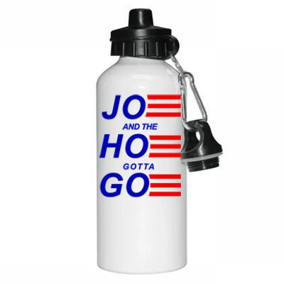 Joe And The Hoe Gotta Go Aluminum Water Bottle