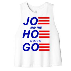 Joe And The Hoe Gotta Go Women's Racerback Cropped Tank