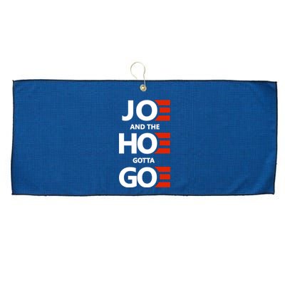 Joe And The Ho Gotta Go Large Microfiber Waffle Golf Towel