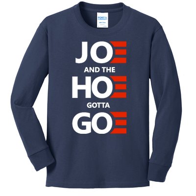 Joe And The Ho Gotta Go Kids Long Sleeve Shirt