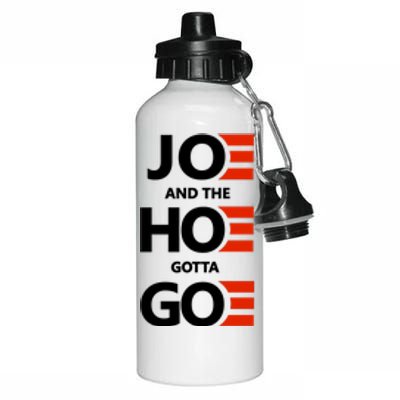 Joe And The Ho Gotta Go Aluminum Water Bottle