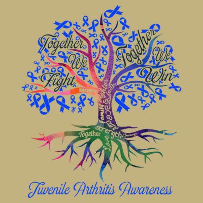 Juvenile Arthritis Together We Fight Together We Win T-Shirt