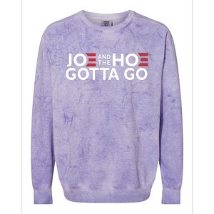 Joe And The Hoe Gotta Go Colorblast Crewneck Sweatshirt