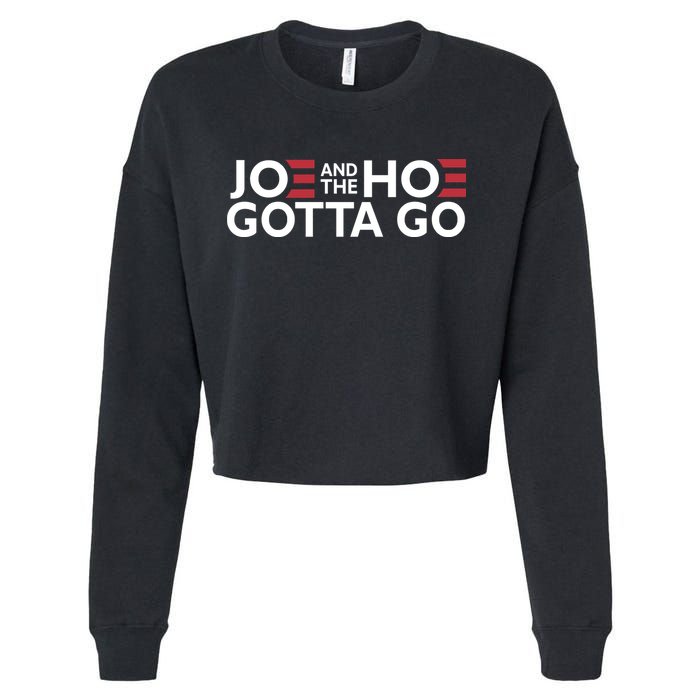 Joe And The Hoe Gotta Go Cropped Pullover Crew