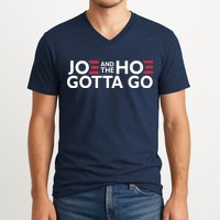 Joe And The Hoe Gotta Go V-Neck T-Shirt