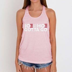 Joe And The Hoe Gotta Go Women's Knotted Racerback Tank