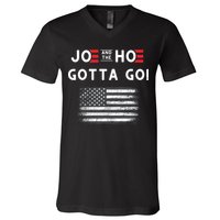 Joe And The Hoe Gotta Go Impeach Biden V-Neck T-Shirt