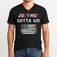 Joe And The Hoe Gotta Go Impeach Biden V-Neck T-Shirt