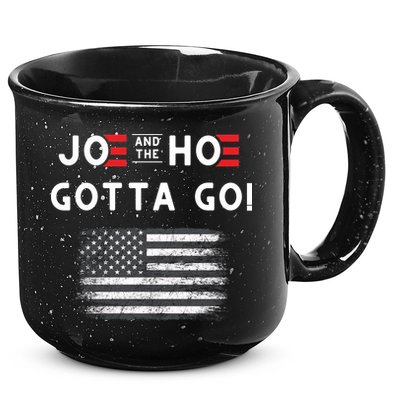 Joe And The Hoe Gotta Go Impeach Biden 15oz Campfire Ceramic Mug