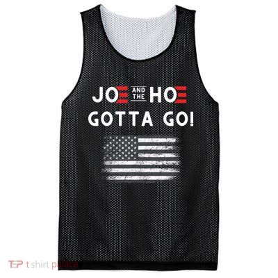 Joe And The Hoe Gotta Go Impeach Biden Mesh Reversible Basketball Jersey Tank