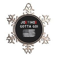 Joe And The Hoe Gotta Go Impeach Biden Metallic Star Ornament