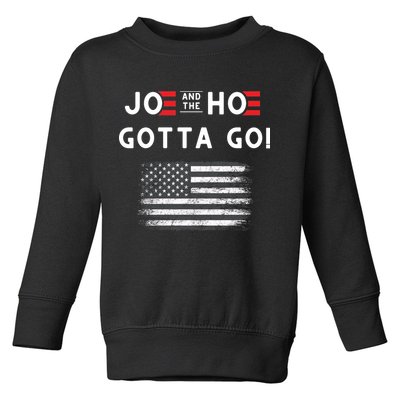 Joe And The Hoe Gotta Go Impeach Biden Toddler Sweatshirt