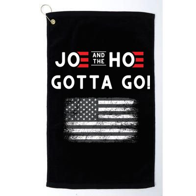 Joe And The Hoe Gotta Go Impeach Biden Golf Towel