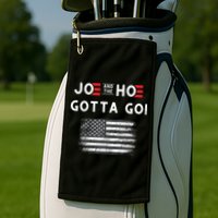 Joe And The Hoe Gotta Go Impeach Biden Golf Towel