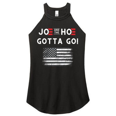 Joe And The Hoe Gotta Go Impeach Biden Women's Perfect Tri Rocker Tank