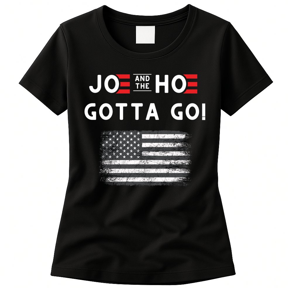 Joe And The Hoe Gotta Go Impeach Biden Womens T-Shirt