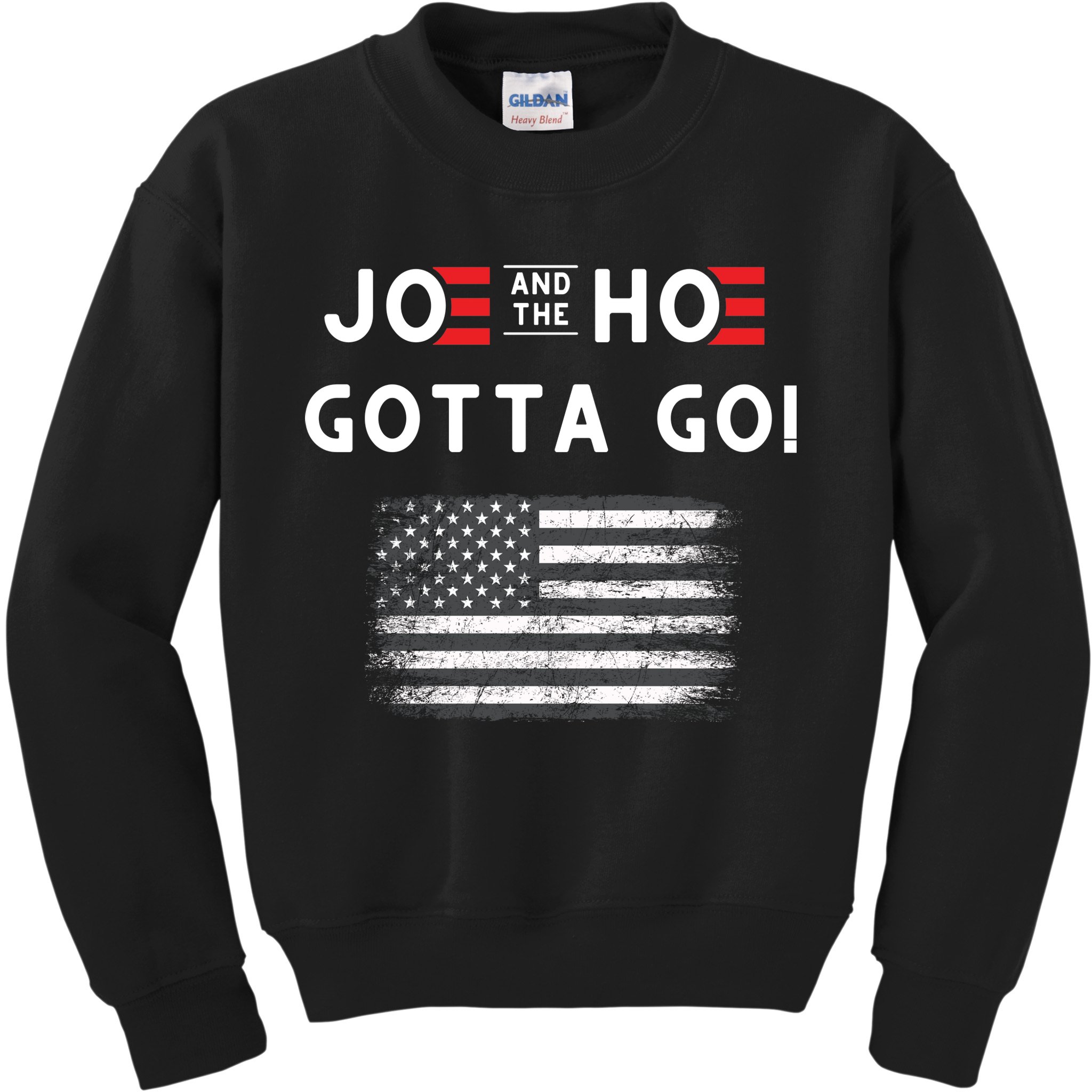 Joe And The Hoe Gotta Go Impeach Biden Kids Sweatshirt