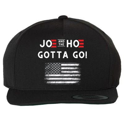 Joe And The Hoe Gotta Go Impeach Biden Wool Snapback Cap