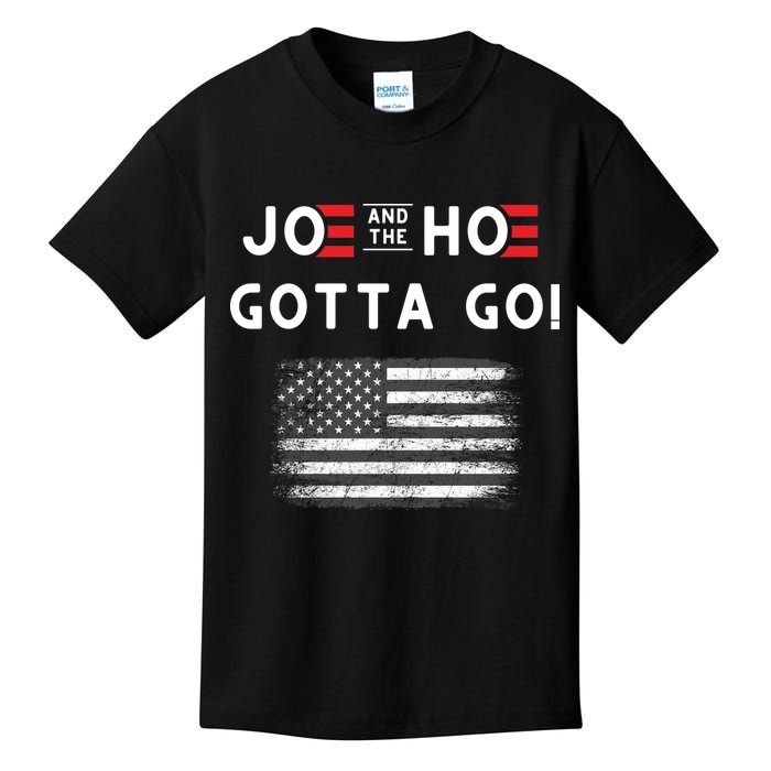 Joe And The Hoe Gotta Go Impeach Biden Kids T-Shirt