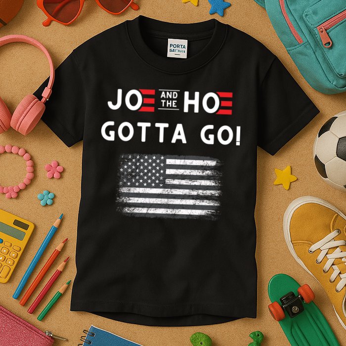 Joe And The Hoe Gotta Go Impeach Biden Kids T-Shirt