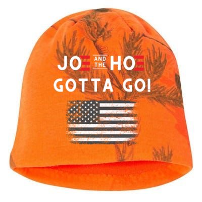 Joe And The Hoe Gotta Go Impeach Biden Kati - Camo Knit Beanie