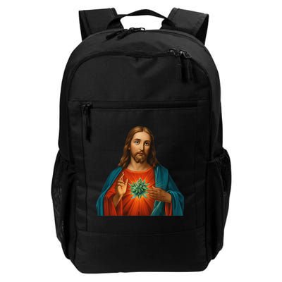 Jesus And The Weed 420 Christians Stoners Backpack