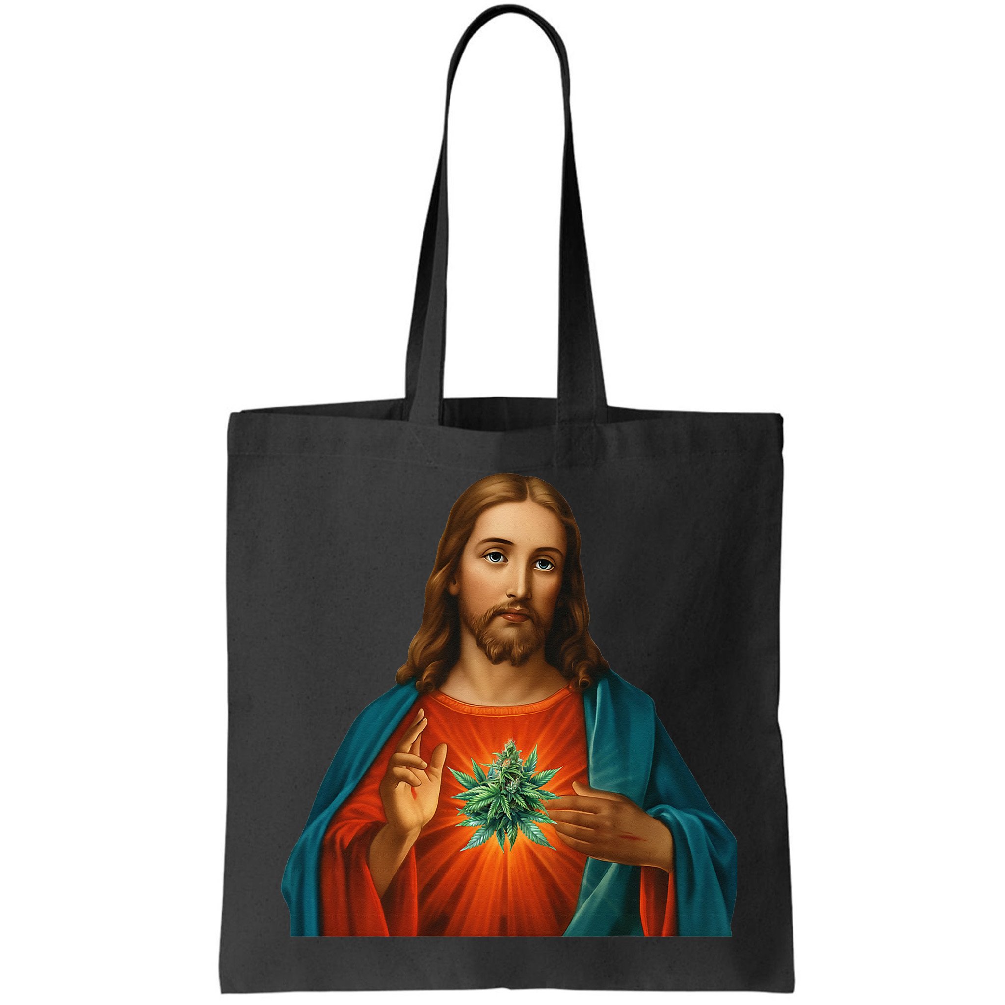 Jesus And The Weed 420 Christians Stoners Bag