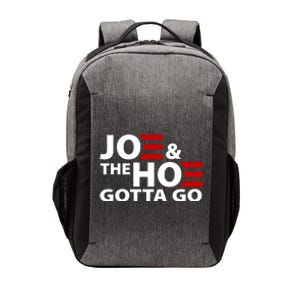 Joe And The Ho Gotta Gotta Go Funny Anti Biden Harris Vector Backpack