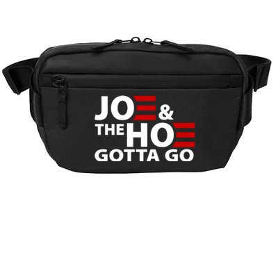 Joe And The Ho Gotta Gotta Go Funny Anti Biden Harris Crossbody Pack