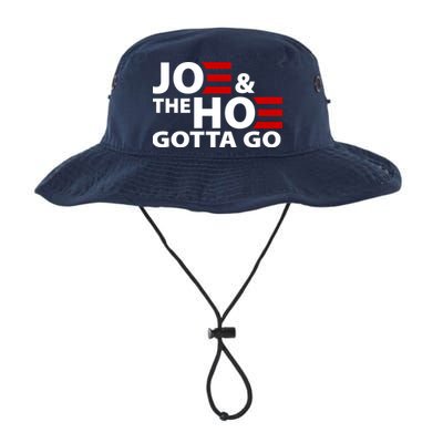 Joe And The Ho Gotta Gotta Go Funny Anti Biden Harris Bucket Hat
