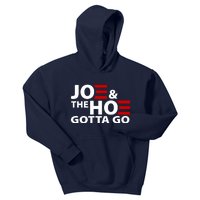 Joe And The Ho Gotta Gotta Go Funny Anti Biden Harris Kids Hoodie