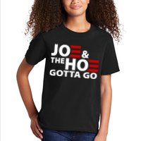 Joe And The Ho Gotta Gotta Go Funny Anti Biden Harris Kids T-Shirt