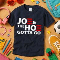 Joe And The Ho Gotta Gotta Go Funny Anti Biden Harris Kids T-Shirt