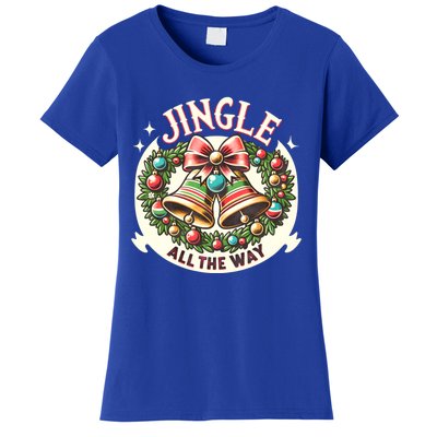 Jingle All The Way Holidays Family Funny Christmas Gift Women's T-Shirt