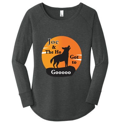 Joe And The Ho Hot To Gooooo Women's Perfect Tri Tunic Long Sleeve Shirt