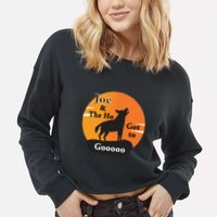 Joe And The Ho Hot To Gooooo Cropped Pullover Crew