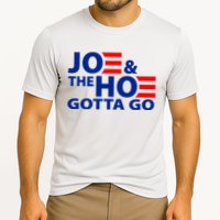 Joe And The Ho Gotta Gotta Go Funny Anti Biden Harris Cooling Performance Crew T-Shirt