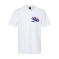 Joe And The Ho Gotta Gotta Go Funny Anti Biden Harris Softstyle Adult Sport Polo