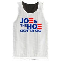 Joe And The Ho Gotta Gotta Go Funny Anti Biden Harris Mesh Reversible Basketball Jersey Tank