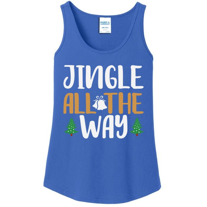 Jingle All The Way Christmas Season Gift Ladies Essential Tank