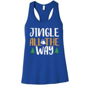 Jingle All The Way Christmas Season Gift Women's Racerback Tank