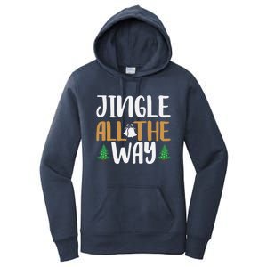 Jingle All The Way Christmas Season Gift Women's Pullover Hoodie