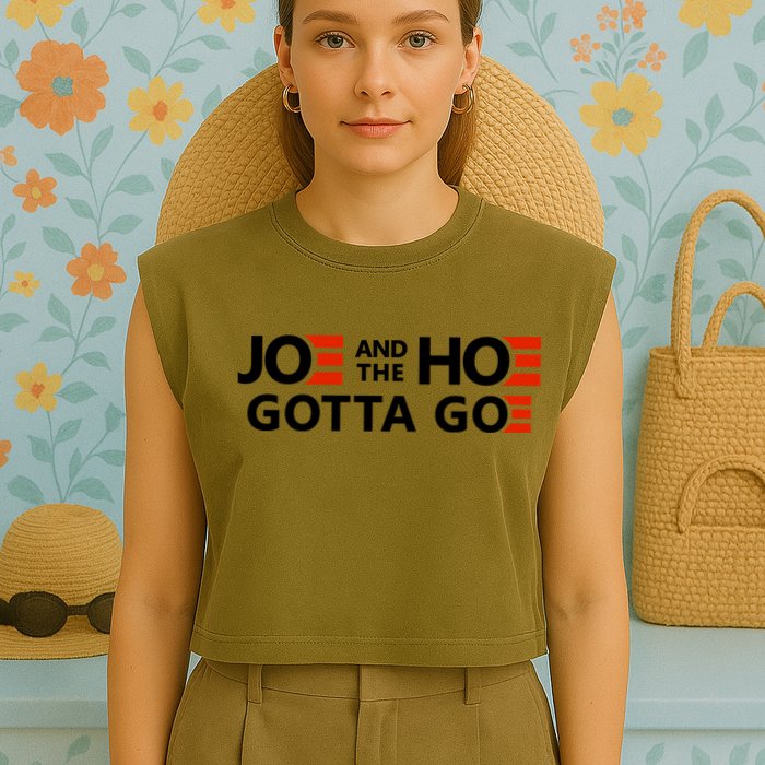 Joe And The Ho Gotta Go!! Garment-Dyed Women's Muscle Tee