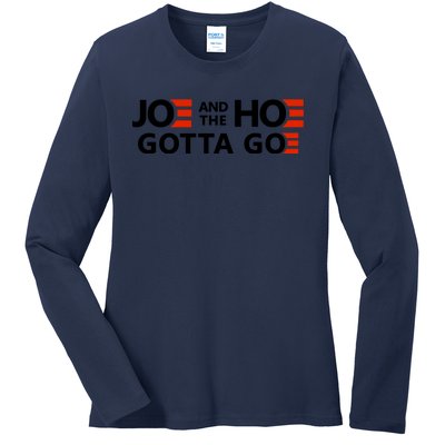 Joe And The Ho Gotta Go!! Ladies Long Sleeve Shirt