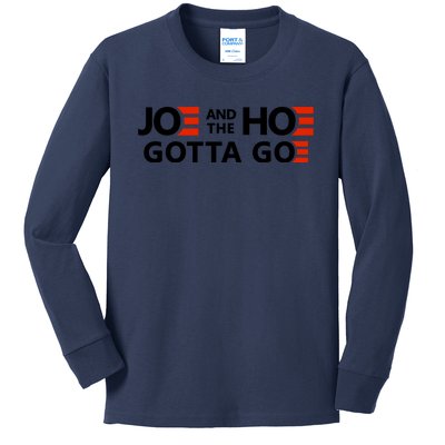 Joe And The Ho Gotta Go!! Kids Long Sleeve Shirt