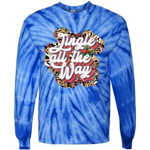 Jingle All The Way Family Matching Holiday Funny Christmas Great Gift Tie-Dye Long Sleeve Shirt