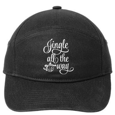 Jingle All The Way 7-Panel Snapback Hat