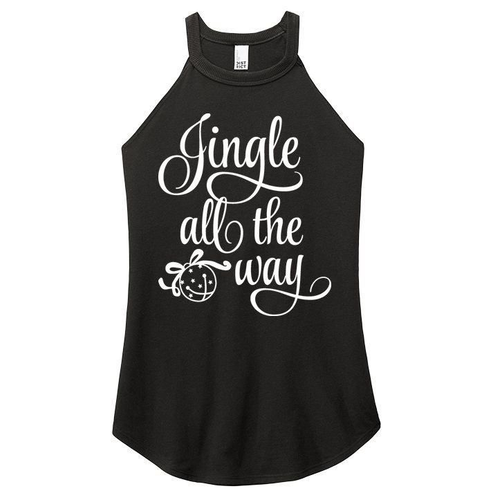 Jingle All The Way Women's Perfect Tri Rocker Tank