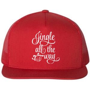 Jingle All The Way Flat Bill Trucker Hat